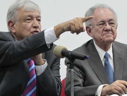 López Obrador, en conferencia de prensa tras la consulta nacional. 