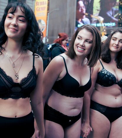 La ‘Guerrilla de Lencería’ surgió en respuesta al desfile de Victoria’s Secret.