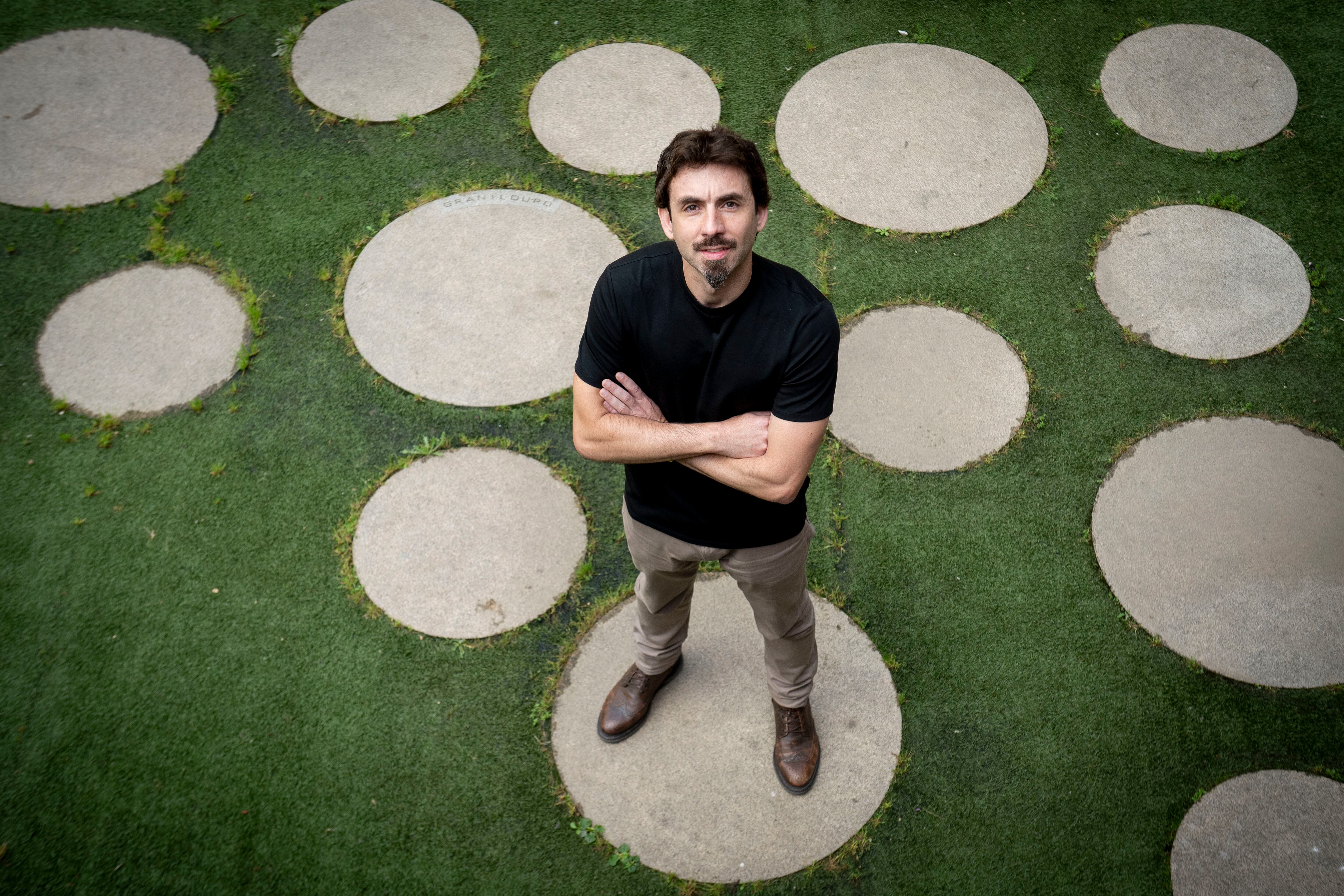 Leif Ferreira, CEO de Bit2Me, en el COAM, en Madrid el 22 de abril de 2026. 