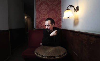 El músico Diego Vasallo, el martes en Madrid.