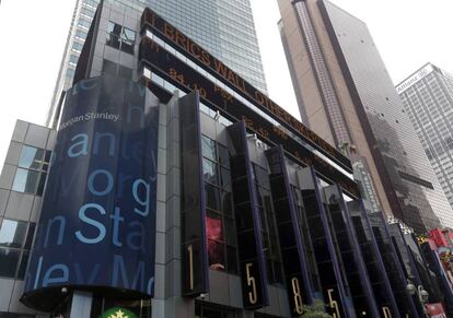 Las oficinas de Morgan Stanley en Nueva York.