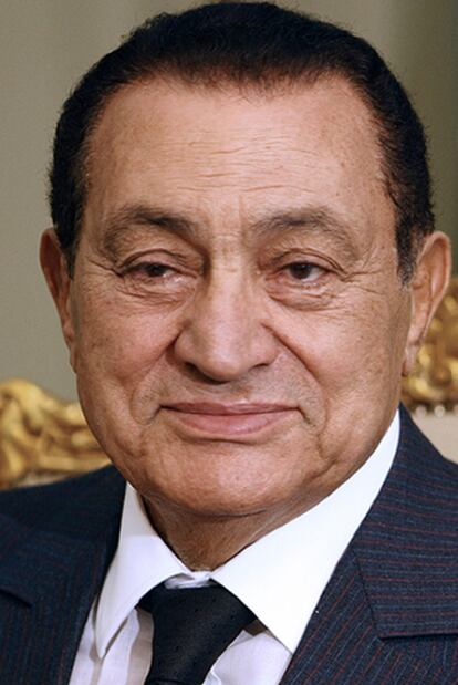 Hosni Mubarak.