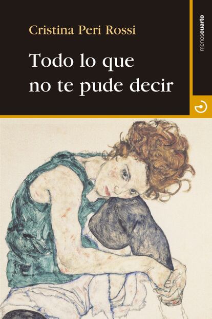 TODO AMOR ES UN RELATO. "Al acabar la lectura de 'Todo lo que no te pude decir', es inevitable pensar que en su última novela Cristina Peri Rossi (Montevideo, Uruguay, 1941) ha ligado dos historias que podrían ser independientes —lo cual no es objeción alguna, porque están perfectamente engarzadas—, pese a compartir el tema del secreto que anida en el corazón de todos los amantes o simplemente en la vida personal de cada quien". Por ANA RODRÍGUEZ FISCHER