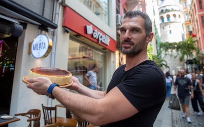 Tarta de queso en Estambul