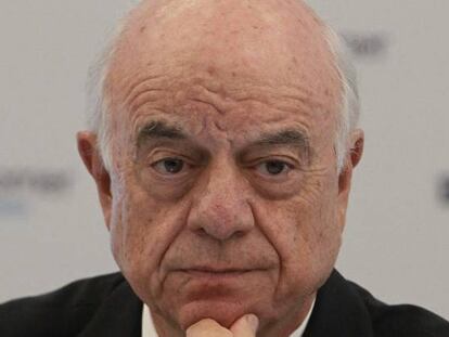 El presidente del grupo BBVA, Francisco González