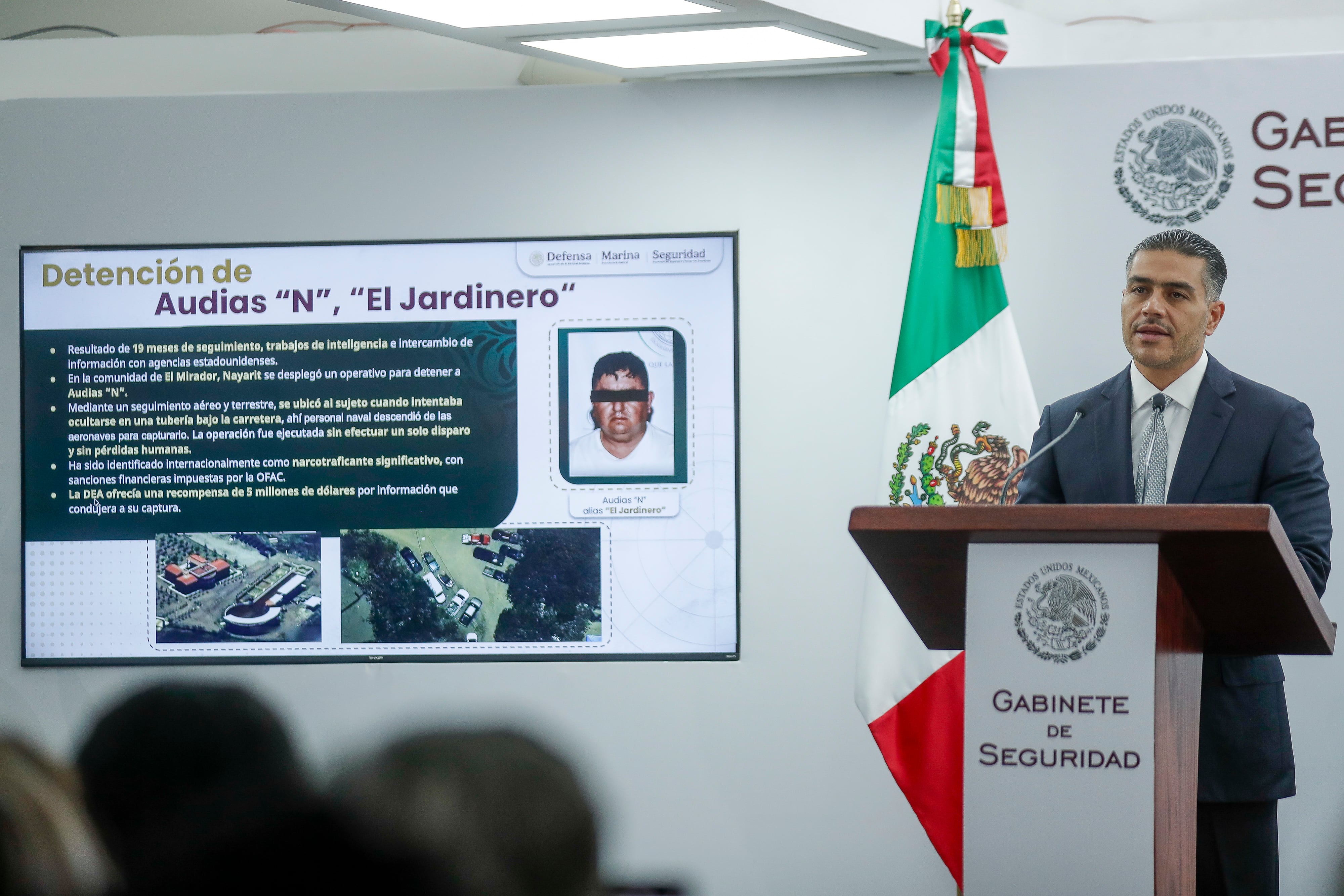 Un tribunal de apelación cancela la vinculación a proceso contra El Jardinero
