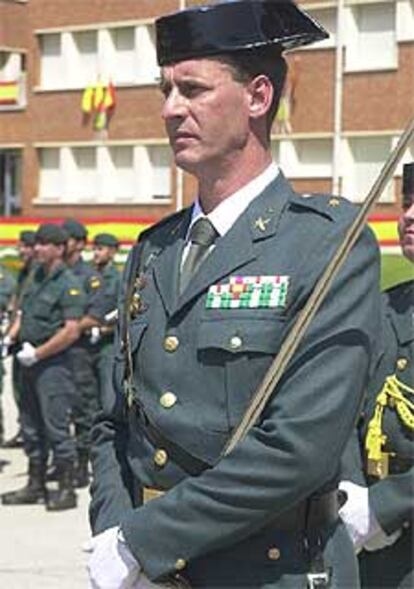 Imagen facilitada por la Guardia Civil del comandante Gonzalo Pérez García.