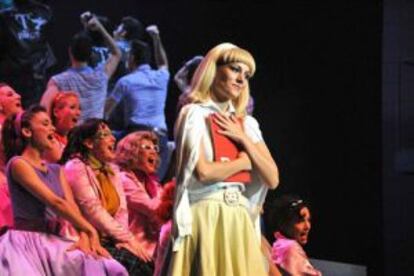 Una escena del musical &#039;Grease&#039;.