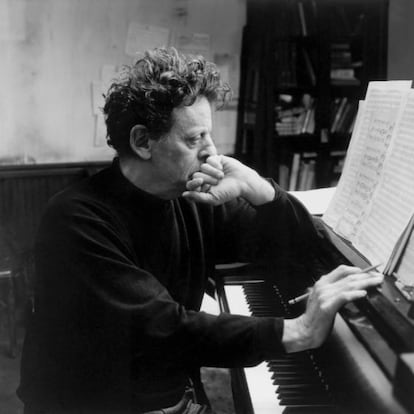 El músico Philip Glass.