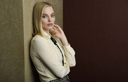 Margot Robbie, a principios de diciembre en Los Ángeles.