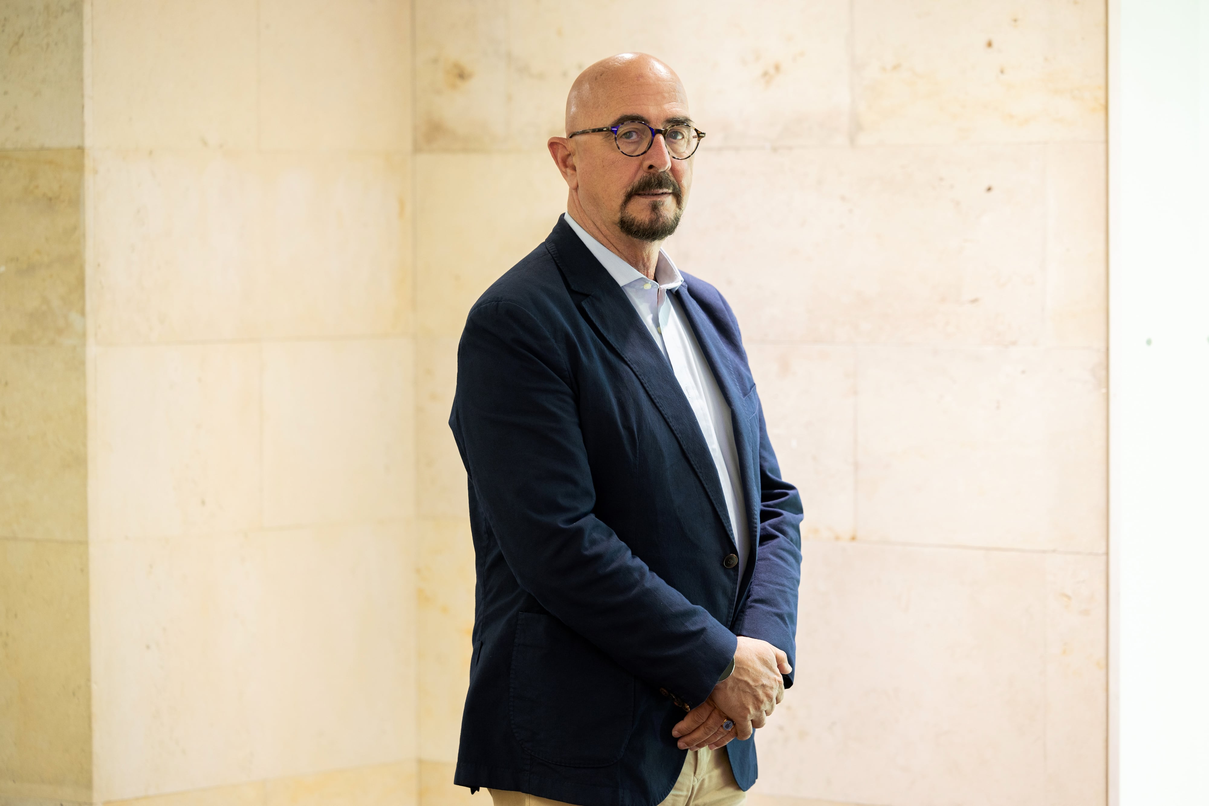 César Pascual, consejero de Salud del Gobierno de Cantabria, en la sede de este diario en julio pasado.
