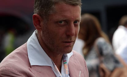 Lapo Elkann, durante el Grand Prix italiano en septiembre de 2016.