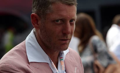 Lapo Elkann, durante el Grand Prix italiano en septiembre de 2016. 