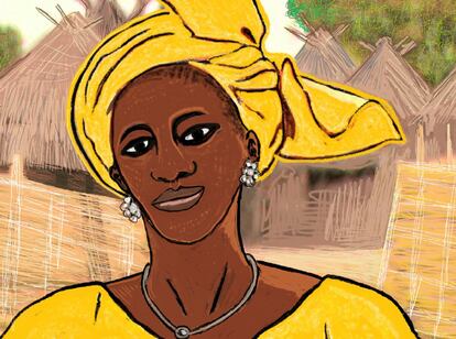 Aisatou Diallo, Kolondito Fuuta (Senegal). "La situación de la mujer no va a mejorar de repente, pero sí poco a poco, y se verá en las próximas generaciones. A partir de los proyectos que estamos desarrollado, muchos hombres y mujeres comienzan a concienciarse y a tener en cuenta nuestras ideas porque han comprendido que estos cambios son buenos para todos. Igualmente, han comprendido que la educación es algo importante. En la actualidad, las jóvenes pueden ir al colegio y continuar sus estudios. Antes, nosotras no podíamos ir a la escuela por ser mujeres. Las chicas que ahora estudian ya no querrán sufrir como lo hicimos nosotras, serán mujeres que podrán decidir mejor su futuro".