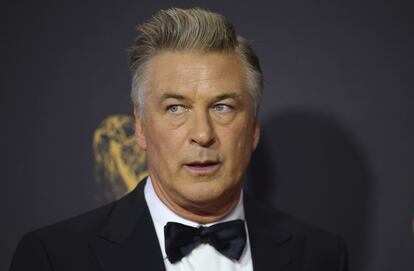 Alec Baldwin na cerimônia do Emmy em 2017.