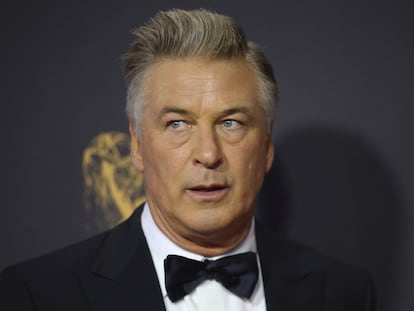 Alec Baldwin na cerimônia do Emmy em 2017.