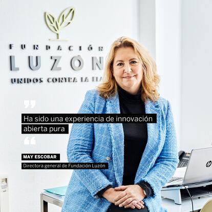 May Escobar. Directora general de Fundación Luzón.