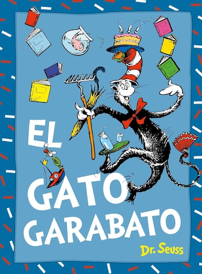 Portada de 'El gato Garabato', de Dr. Seuss. EDITORIAL BEASCOA / PENGUIN