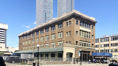 El edificio de 1912 donde se instalará el Centro Pompidou x Jersey City, antigua sede de una compañía eléctrica que después ocupó una biblioteca y fue anexo de una universidad pública.