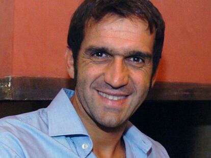 Franco Ballerini, ciclista italiano fallecido el 7 de febrero, en 2006.