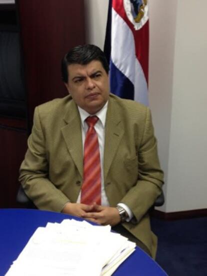 Mario Zamora, ministro de Seguridad de Costa Rica