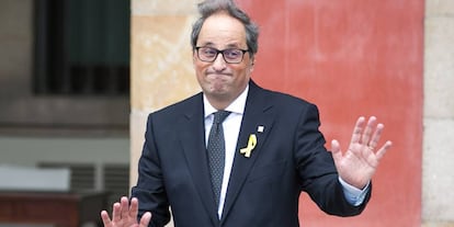 Quim Torra, presidente de la Generalitat