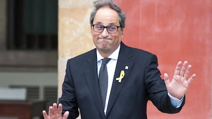 Quim Torra, presidente de la Generalitat