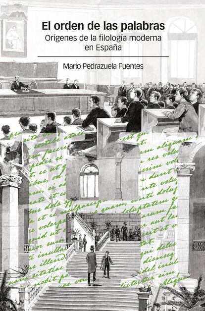 Portada de 'El orden de las palabras', de Mario Pedrazuela Fuentes.