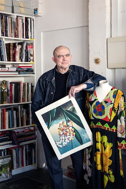 El diseñador Christian Lacroix.