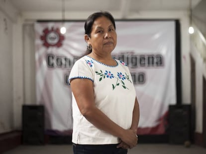 Mar&iacute;a de Jes&uacute;s Patricio, en la Ciudad de M&eacute;xico.