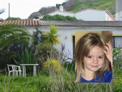 Casa donde vivió el sospechoso de matar a Madeleine McCann (en la imagen) en el Algarve, en una foto facilitada este jueves por la policía alemana.