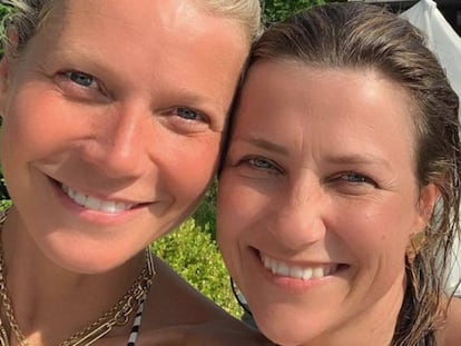 La actriz Gwyneth Paltrow y Marta Luisa de Noruega.