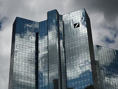 Oficinas de Deutsche Bank en Fráncfort.