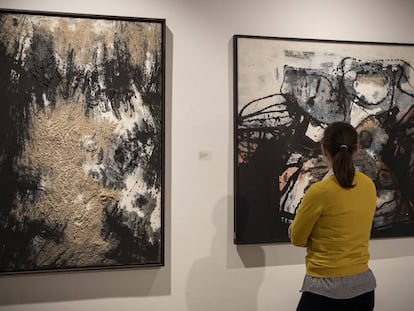 Exposició de Juana Francès a la galeria Mayoral de Barcelona.