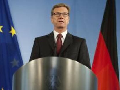 El ministro de Asuntos Exteriores, Guido Westerwelle. EFE/Archivo
