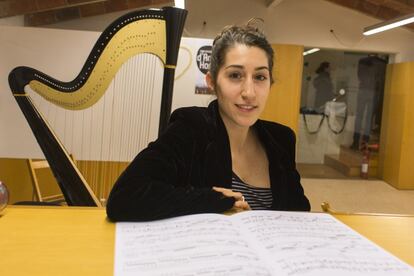 Berta Puigdemasa, organitzadora del curs internacional d'arpa de Lleida.