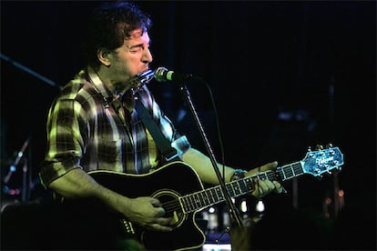 Bruce Springsteen, durante un concierto ofrecido en Asbury Park en diciembre de 2004.