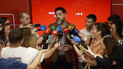 El vicesecretario general del PSN-PSOE, Ramón Alzorriz, el pasado 13 de junio, en Navarra.