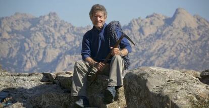 El alpinista Carlos Soria tras su última expedición a Nepal.