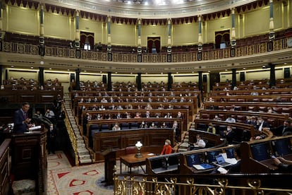 Sesión de control al Gobierno en el Congreso de los Diputados la semana pasada.