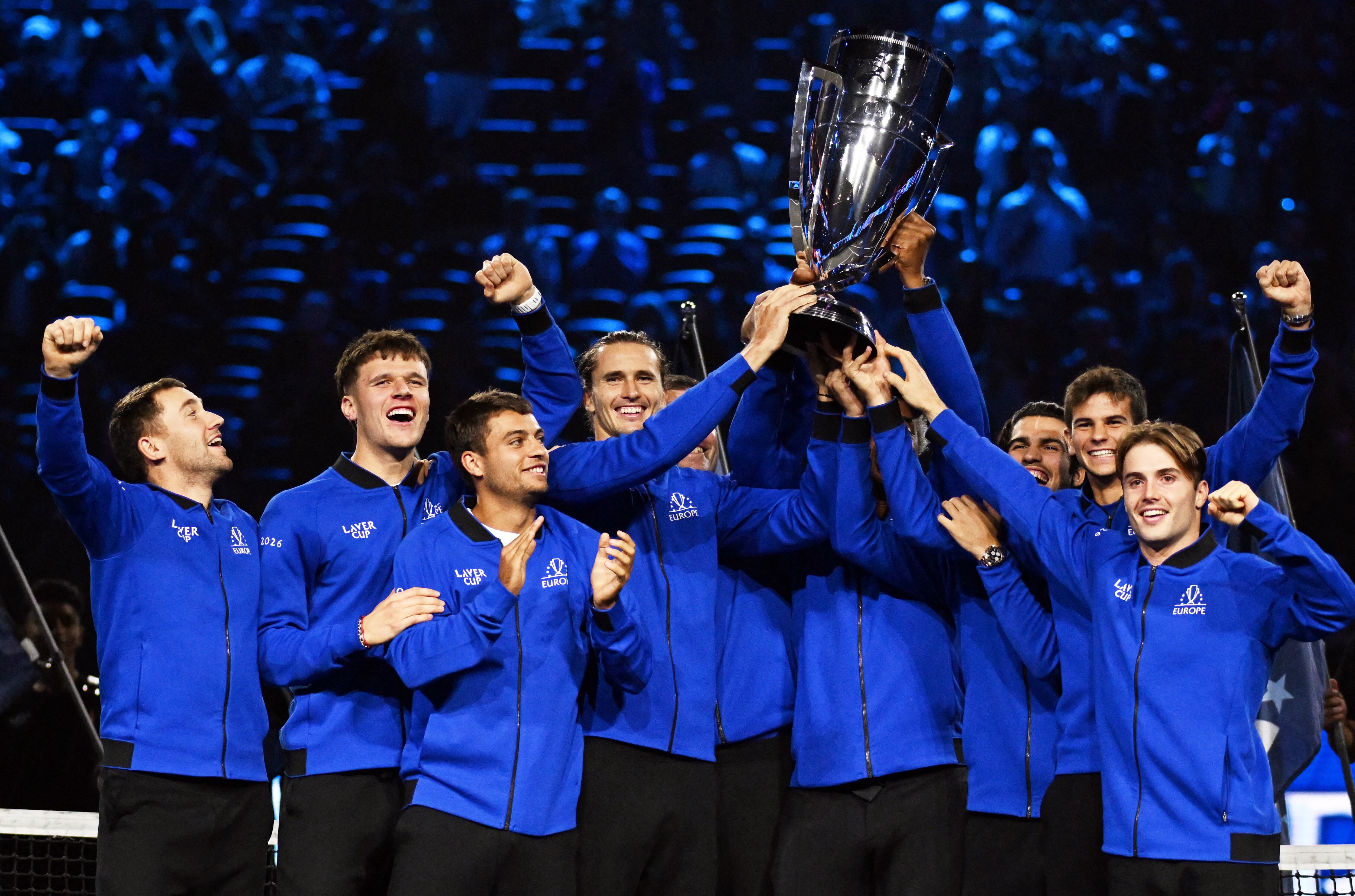 Zverev rubrica el éxito de Europa en la Laver Cup