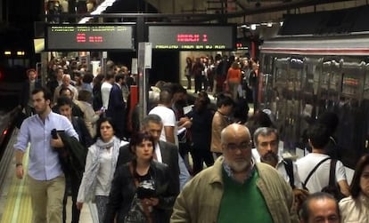 La estación de Príncipe Pío este mes.