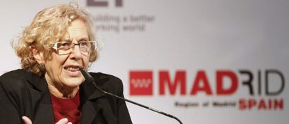 La alcaldesa de Madrid, Manuel Carmena