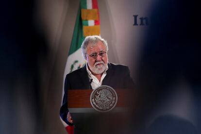 El subsecretario de Derechos Humanos, Alejandro Encinas