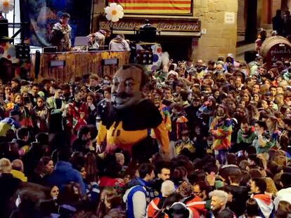 Imagen del pasado Carnaval de Solsona 2022.