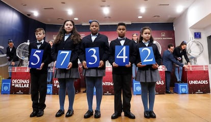 El primer premio del sorteo extraordinario de la lotería del Niño.