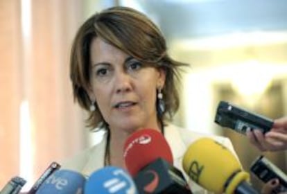 Yolanda Barcina, presidenta del Gobierno de Navarra.