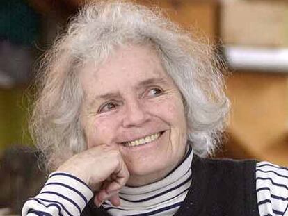 Grace Paley, en su casa de Thetford Hill.