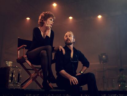 Michelle Williams como Gwen Verdon y Sam Rockwell como Bob Fosse.