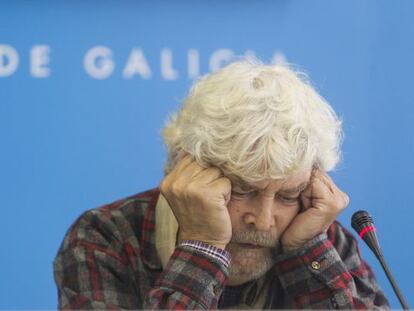 Beiras durante la rueda de prensa